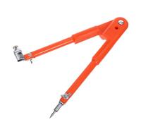 Operitacx Compas de Traçage Métal Robuste Précision Ajustable pour Dessin Technique et Marquage Géométrique Outil Professionnel pour Menuisier et