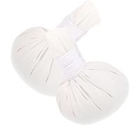 Operitacx Compresse à base de plantes 2pcs, boules de bain aux herbes, pochettes de massage, coton blanc, compresse chaude, pour maison et spa, calmer les douleurs Plusieurs styles