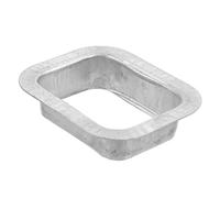 Operitacx Connecteur de Gouttière Aluminium Accessoire de Drainage Pratique pour Évacuation Eau de Toit Installation Simple et pour Protection les Dégâts Eau