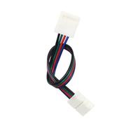 Operitacx Connecteur LED Strip Sans Soudure Câble Double Tête pour Ruban Installation Rapide pour Éclairage Décoratif