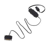 Operitacx Contrôleur Argb Broches pour Pc avec Alimentation Série Mini Adaptateur Rgb vers Argb Gestion Multi-canaux Vitesse des Ventilateurs et Synchronisation Avancée de Éclairage pour