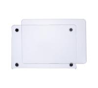 Operitacx Coque Transparente Compatible avec MacBook Air 13,6 Pouces A3113 A2681 A3240 A3449, Protection Souple et Transparente pour Ordinateur Portable, Film Protecteur Fin, 30,5 x 21 x 1,5 cm