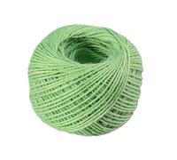 Operitacx Corde De Jute Naturelle Brins Ficelle Résistante pour Décoration DIY Jardinage Fête Mariage Et Emballage Cadeau Vert Fruit