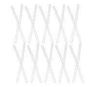 Operitacx Cordons Porte-badges en Pvc Transparent 200 Pièces, Lanières Classiques Multifonctions pour Badges D'identification et Étiquettes Bagages, Cordons de Bureau Pratiques pour Usage