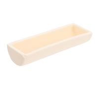 Operitacx Corindon Alumine pour Expérience Creuset Semi Circulaire Haute Alo Aux Températures Adapté Four Tubulaire Électrique