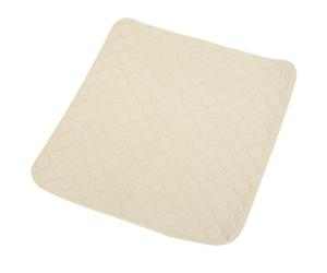Operitacx Coussin de Chaise Alèse Lavable et Protecteur de Siège Confortable en Fibre de Polyester Imperméable Beige pour Usage Intérieur et Extérieur