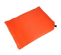 Operitacx Coussin de Siège Gonflable 40x30x3cm pour Camping Randonnée | Tapis Pliable Orange en Coton PE, Valve Automatique, Assise Légère pour Parc Plage Voiture ou Chaise de Camping