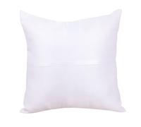 Operitacx Coussin en Polyester Design Floral Romantique Facile à Transporter Ranger D'alliances Blanc Carré Mariage pour Cérémonie de Mariage