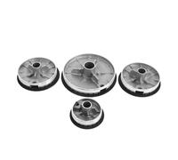 Operitacx Couvercle de Brûleur de Cuisinière à Ensemble de Capuchons Concaves Aluminium pour Plaques de Cuisson Remplacement Couronne de Brûleur et Durable pour Cuisine