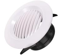 Operitacx Couvercle de Ventilation Ronde en Abs pour Bouche D'aération du Climatiseur, Facile à Laver Grand Débit D'air, Vacances