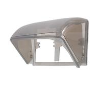 Operitacx Couvercle Étanche pour Boîtier Électrique Extérieur Plastique Protection pour Prise Murale Résistant Aux Intempéries Compatible avec Tous Types Dinterrupteurs et Prises