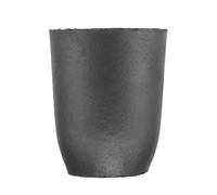 Operitacx Creuset en Graphite Composite Carbone-silicium 11×8,7 Cm pour Fusion Aluminium Cuivre Argenté Or, Résistance Haute Température, Fondoir Précis pour Moulage et Fabrication de