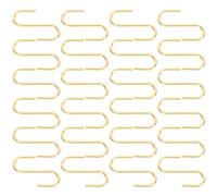 Operitacx Crochets Suspendre de S 25 Unités 2,2 CM Métal Doré Cuisine et Salle de Bain Support Suspendu Polyvalent