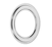 Operitacx Cuisinière à Gaz Bac à Eau Égouttoirs Brûleur De Cuisinière Poêle Brûleur Lèchefrite Adaptateur Anneau Vapeur Lèchefrite Pour Gril à Gaz Acier Inoxydable Silver