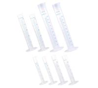 Operitacx Cylindre Gradué Pratique Léger 100ml Plastique Facile à et pour Gobelet Précis Outil de Jardin Jardin Maison Réutilisable