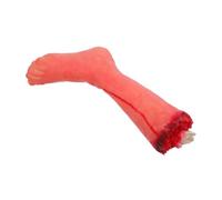 Operitacx Décoration de Jambe Coupée Réaliste Rouge en Vinyle