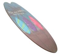 Operitacx Décoration Murale de Planche de Surf en Bois Style Tropical Motifs Créatifs pour Fêtes Côtières et Décoration Maison Plage Été