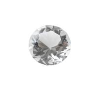 Operitacx Décorations en Diamant Artificiel Blanc en Cristal pour Mariage