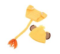 Operitacx Déguisement de Lion pour Garçon pour Fille Vêtements de Lion pour Tout pour Nourrisson Tenues pour Séance Photo de Garçon de Fille