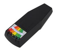 Operitacx Détecteur de Champ Électromagnétique Haute Fréquence Portable en Plastique Noir Facile à Utiliser pour Mesure Précise du Rayonnement Emf Bureau Domicile