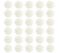 Operitacx Diffuseur de Bureau 100 Fleurs Artificielles en PE Forme Marguerite, Diffuseur Aromathérapie Simple et Chic pour Parfum Agréable Bureau