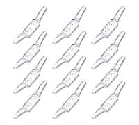 Operitacx Dispositif de Retenue du Cordon Surface Lisse et Installation Facile 12 Crochets de Positionnement Accessoires Pratiques pour Stores en Acrylique pour Rideaux Enrouleurs
