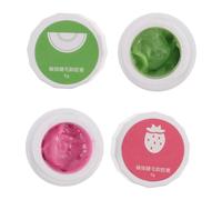 Operitacx Dissolvant Crème pour Extensions de Cils 2pcs Parfum Fruité, Multiple Usages, Accessoire Professionnel pour Dépose Rapide sans Abîmer les Cils Naturels
