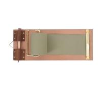 Operitacx Distributeur Mural de Rouleau de Papier à Notes Vintage avec Stylo en Bois et Support en Cuir pour Organiser les Mémos Bureau Cuisine