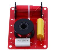 Operitacx Diviseur de à 2 Voies Composant Acoustique Solide 130w en Cuivre et Abs pour Haut-Parleur Aigu et Basse pour Audio