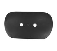 Operitacx Dossier De Chaise De Bureau Appui-tête De Siège Glissières De Meubles Nappe Imprimée Appui-tête De Chaise De Jeu Ensembles De Meubles Cadre Professionnel Oreillers Black Plastique