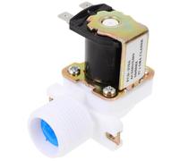 Operitacx Électrovanne D'arrivée D'eau Normalement Fermée 3/4 Pouce pour Machine à Laver, Résistance la Corrosion, Matériau Abs et Acier Inoxydable, Remplacement Fiable