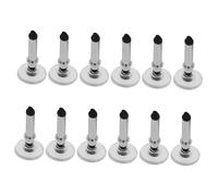 Operitacx Embouts de Recharge Stylet Tactile 12 Pièces pour Stylo Écran Capacitif, Accessoires Universels, Pointe Ronde en Silicone, Compatible Tablette Smartphone, Utilisation Précise