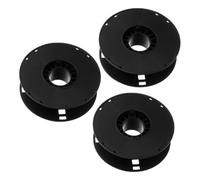 Operitacx Enrouleurs de Câble Électrique 3 Pièces 1kg Plastique Noir Ajouré Organisateurs Câbles Compacts Légers pour Rangement et Transport Usage Domestique et Professionnel