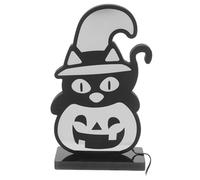Operitacx Enseigne Lumineuse LED Citrouille D'Halloween Avec Base Alimentée Par USB Lampe De Table D'Intérieur Pour Halloween Bar Décoration De Chambre D'Enfant