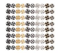 Operitacx Ensemble De 100 Mini Snap Buttons Metal Fasteners For Clothing Closures DIY Crafting Dressmaking Brass Press Studs