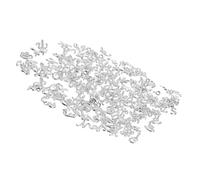 Operitacx Ensemble de 130 Breloques Lettres en Métal, Pendentifs Alphabet pour Fabrication de Bijoux, Mini Charms Argentés, pour Loisirs Créatifs et Présents Personnalisés