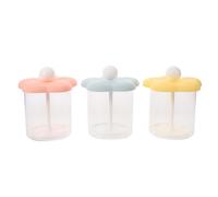 Operitacx Ensemble de 3 Pièces Mousseur pour Nettoyant Visage, Gobelet à Bulles Jaune Rose Bleu, Outil Manuel pour Gel Lavant Visage, Mousse Dense et Douce, Voyage