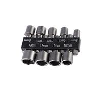Operitacx Ensemble De 9 Douilles Hexagonales Adaptateur De Prise Acier Chrome-vanadium, Embouts De Tournevis Compatible Perceuse Sans Fil, Pour Bricolage Et Réparation Professionnelle