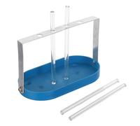 Operitacx Ensemble de Tubes Capillaires en Plastique Facile à Transporter avec Support Démonstration Claire du Phénomène pour Expérience Scientifique en Laboratoire et Salle de Classe