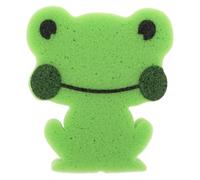 Operitacx Éponge de Bain pour Bébé de Grenouille, Super Absorbante et Sûre, Éponge Mignonne pour Laver le Corps Visage du Nourrisson