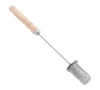 Operitacx Équipement de chauffage feu tige allume feu en acier inoxydable, manche en bois isolant - compatible avec ventouses à feu, idéal pour fire cupping et séances de spa