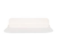 Operitacx Étagère Murale Rabattable Blanche en Hips Bords Relevés et Cadre Renforcé, Planche Pliante pour Balcons et Salons, Rangement Pratique et Design Simple