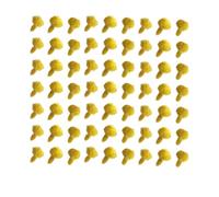 Operitacx Étamines de Tournesol Jaune Accessoires pour Création de Fleurs Artificielles en Plastique 200 Pièces pour Travaux D'artisanat Floral et Albums Photo