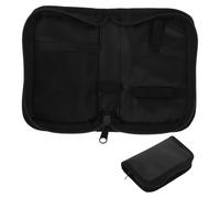 Operitacx Étui de Rangement pour Glucomètre Diabétique, Mallette de Transport Résistante aux Chocs Poche Filet et Élastique, Sacoche Portable pour Fournitures Médicales de Voyage,