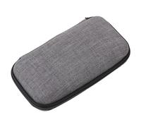 Operitacx Étui de Rangement pour Microphone Étanche Organisateur de Câbles Pochette Portable pour Écouteurs et Accessoires Électroniques Paquet de Voyage pour Musiciens Couleur Noire