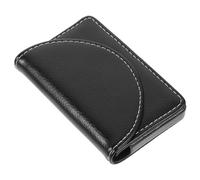 Operitacx Étui en Cuir pour Cartes De Visite Boîte À Fiches Indispensable pour Les Voyages