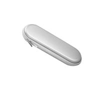 Operitacx Étui pour Stylet Tactile Compatible avec Crayon Numérique Blanc avec Poche Filet et Éponge Amovible pour Rangement
