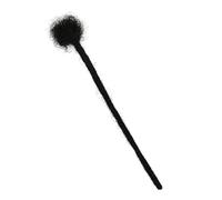 Operitacx Extensions de Dreadlocks Naturelles en Cheveux Humains 20 Cm Noirs, 1 Pièce, pour Hommes et Femmes, Style Afro, Coiffure Hippie et Reggae, Extension Loc Permanente, Mèches