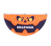 Operitacx Fanion D'halloween Fané en Polyester, Bannière Suspendue