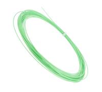 Operitacx Fil de Badminton en Nylon Vert pour Raquette, Corde Facile à Couper et Décorative, Rouleau Unique pour Débutants, pour Entraînement et Remplacement